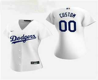 Women Customized Los Angeles Dodgers 2020 White Home Nike Jersey,We sell and wholesale Women Customized Los Angeles Dodgers 2020 White Home Nike Jersey on line form chian!